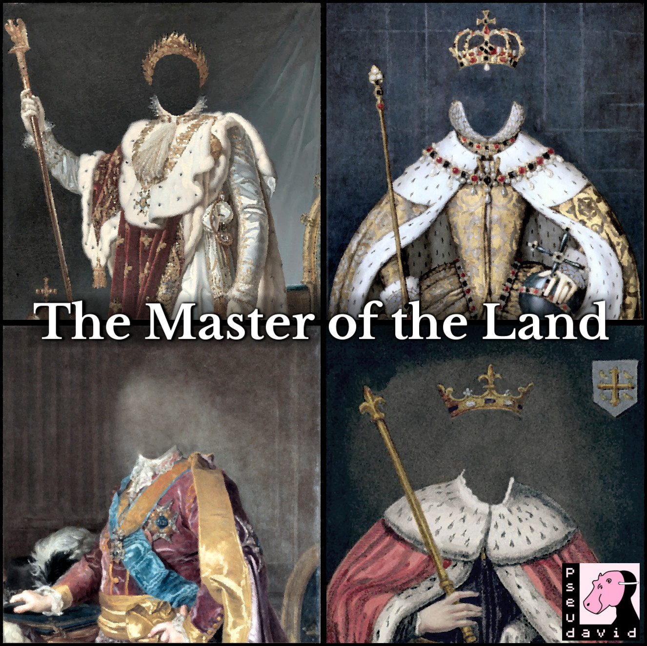 Cover art for The master of the land