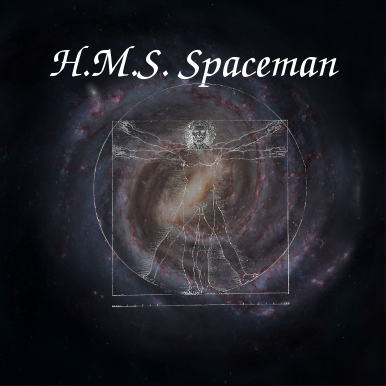 Cover art for H.M.S. Spaceman